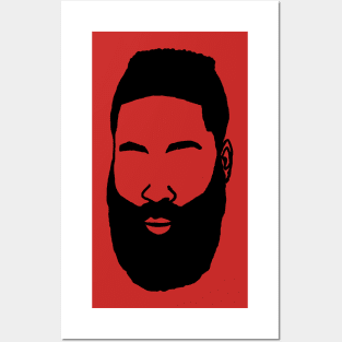 James Harden Fear The Beard! Posters and Art